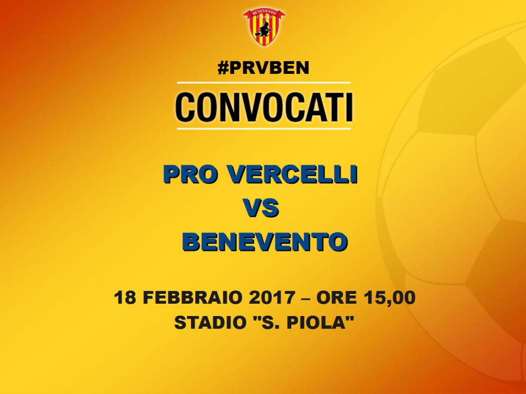 pro-vercelli-benevento-elenco-convocati