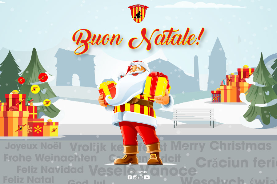 Buon Natale Calcio.Buon Natale Giallorosso News Benevento Calcio Official Web Site