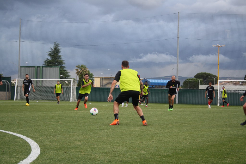 La ripresa degli allenamenti - Foto - Benevento Calcio