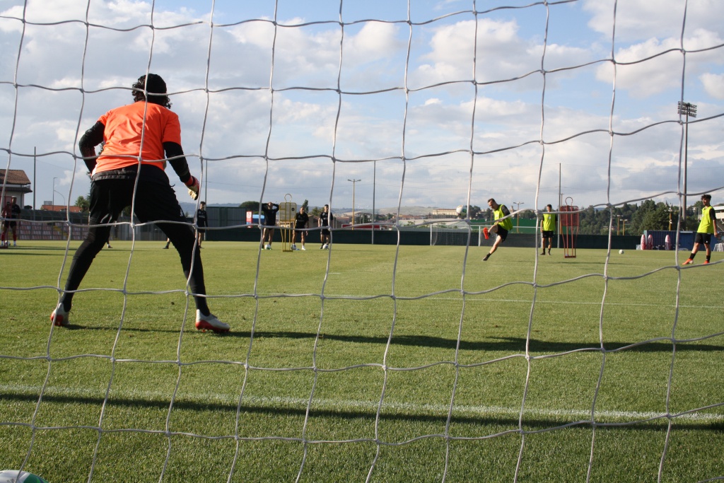Giallorossi al lavoro - Foto - Benevento Calcio