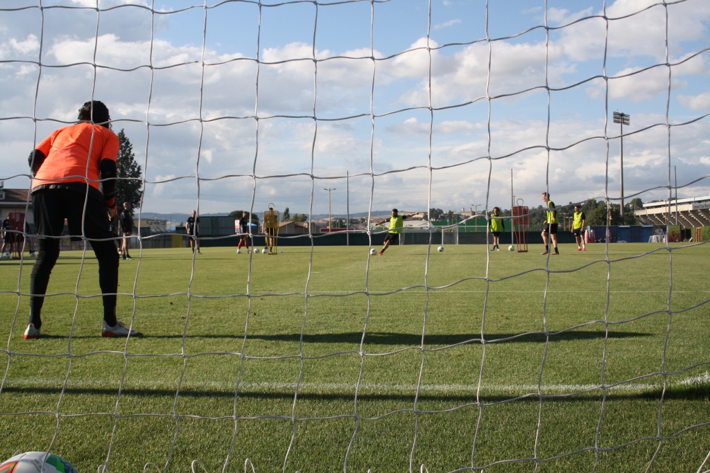 Giallorossi al lavoro - Foto - Benevento Calcio