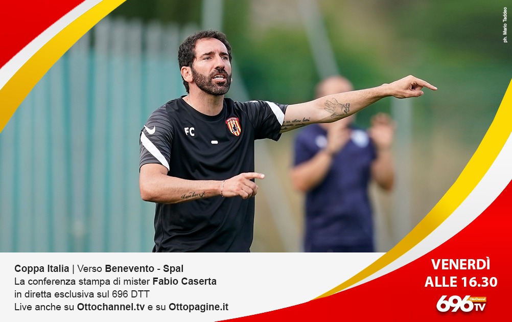 coppa-italia-benevento-spal-venerdi-ore-16-30-conferenza-pre-gara-di-mister-caserta
