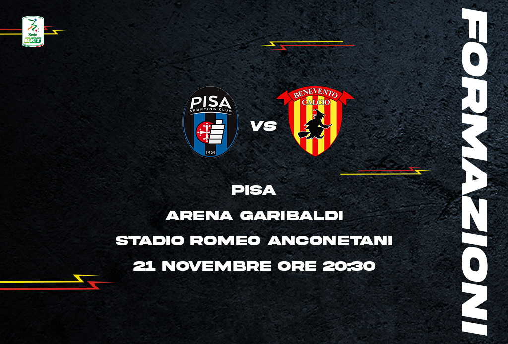 pisabenevento-le-formazioni-ufficiali