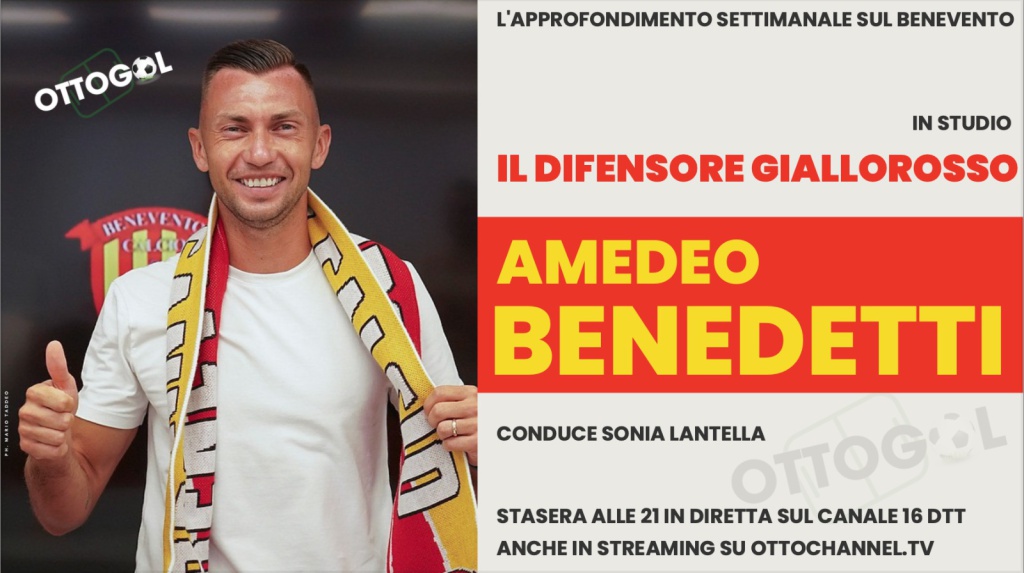 ottogol-questa-sera-ospite-in-studio-il-calciatore-amedeo-benedetti