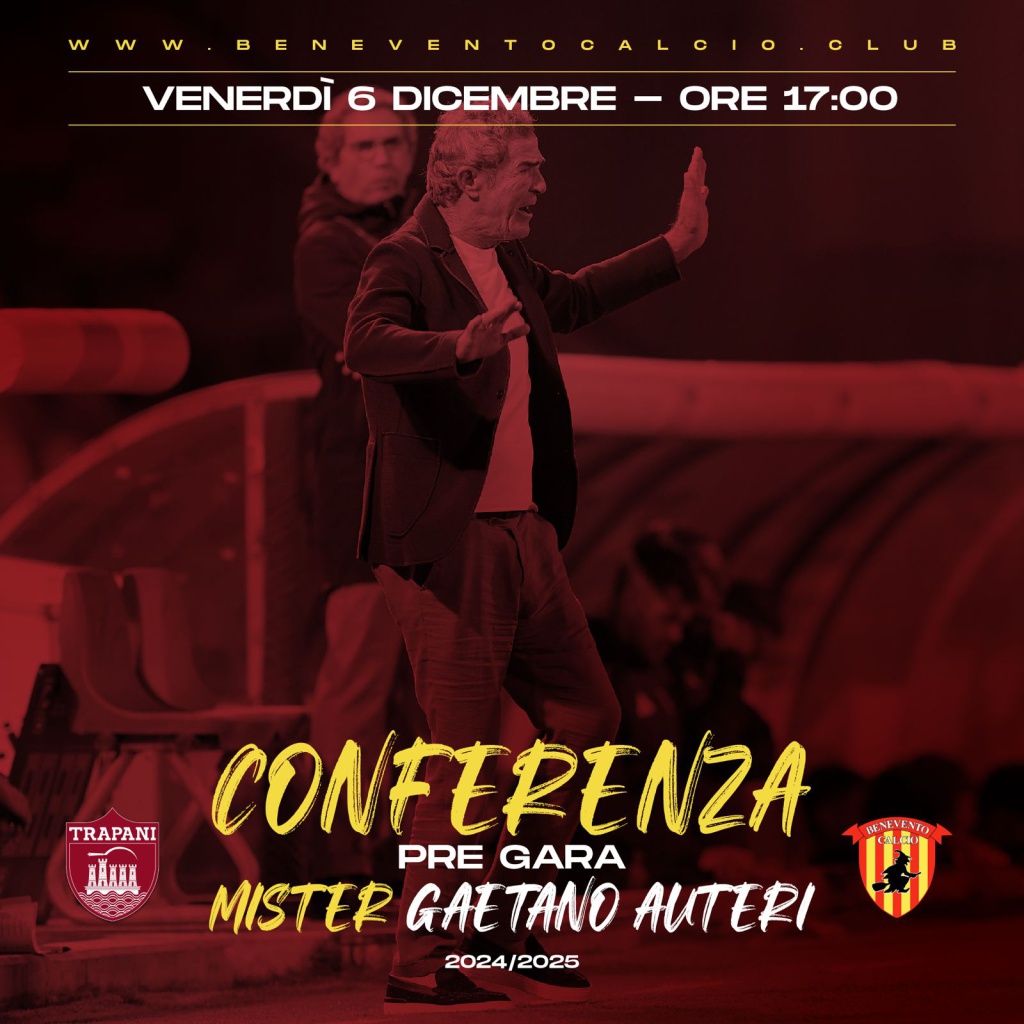 serie-c-now-trapani-benevento-conferenza-pre-gara-di-mister-auteri