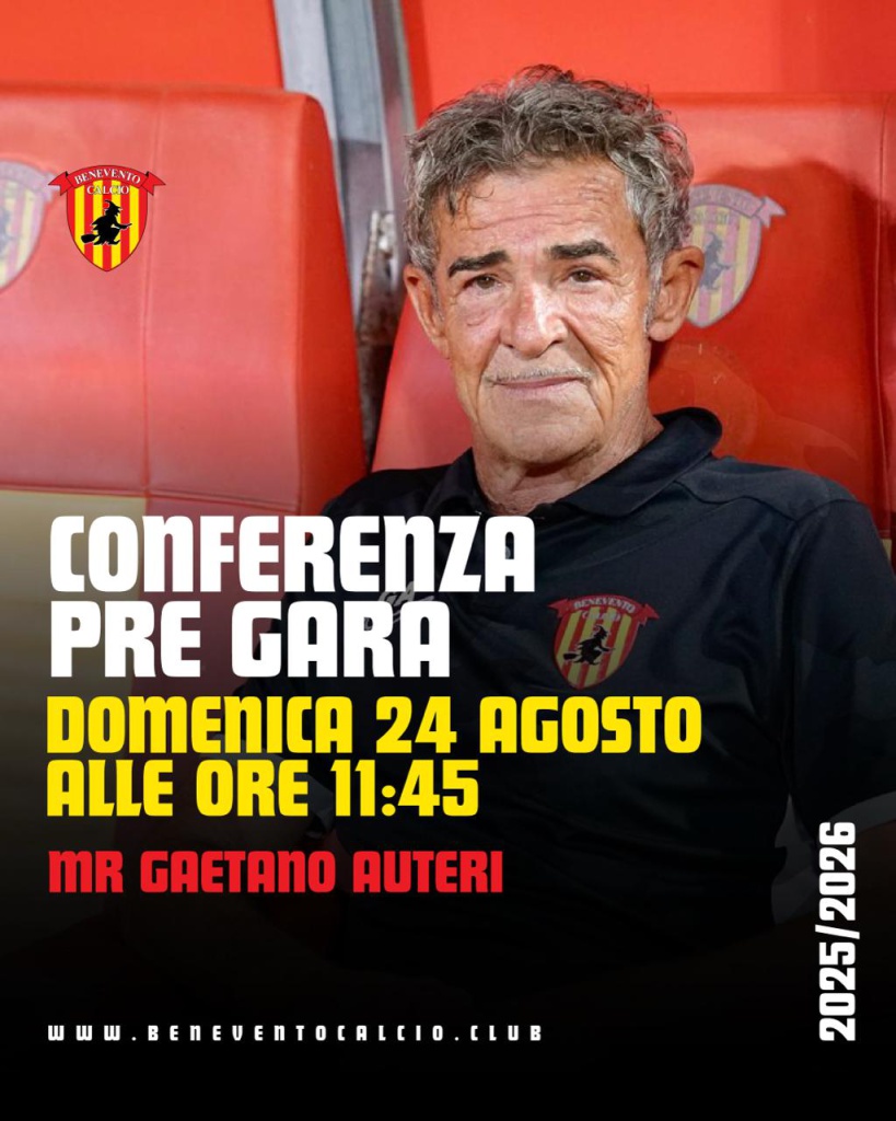 serie-c-now-crotone-benevento-conferenza-pre-gara-di-mister-auteri