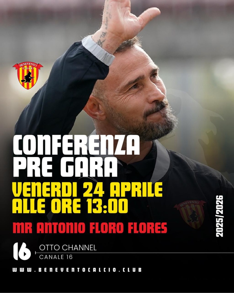 serie-c-sky-wifi-benevento-audace-cerignola-conferenza-pre-gara-di-mister-floro-flores