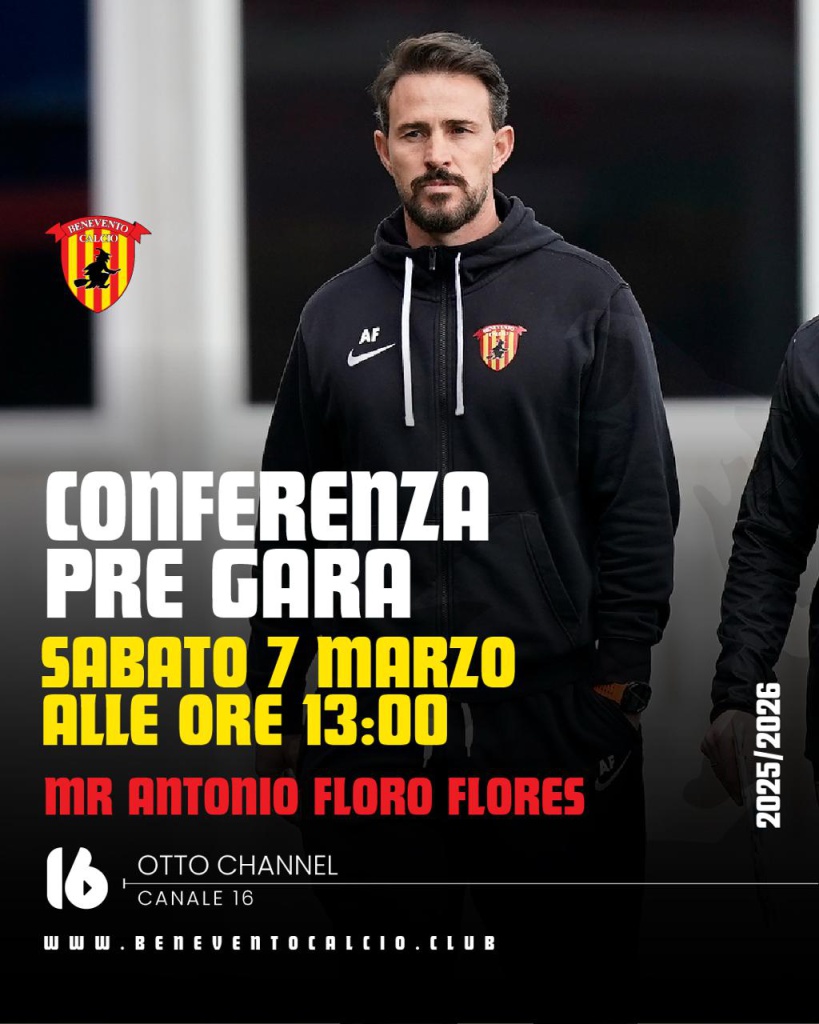 serie-c-sky-wifi-sorrento-benevento-conferenza-pre-gara-di-mister-floro-flores