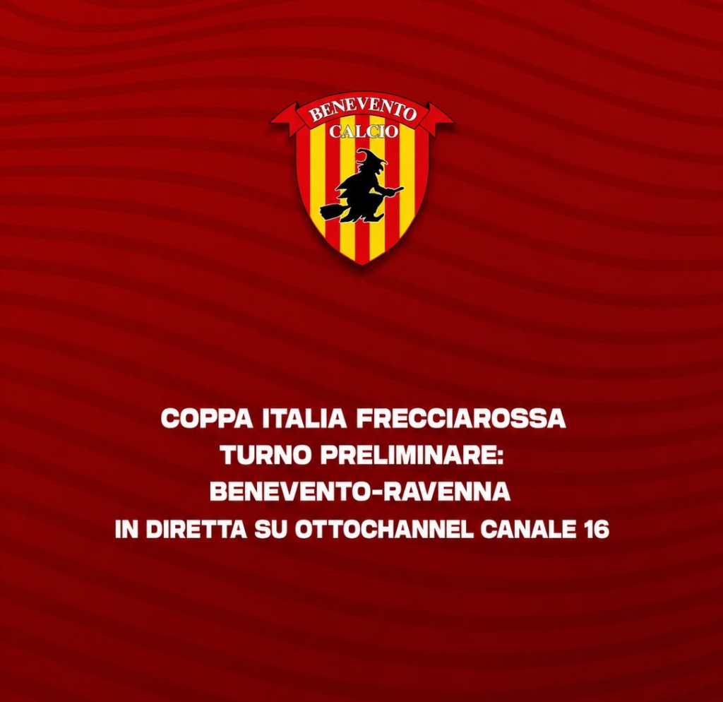 coppa-italia-frecciarossa-turno-preliminare-benevento-ravenna-in-diretta-su-ottochannel-canale-16
