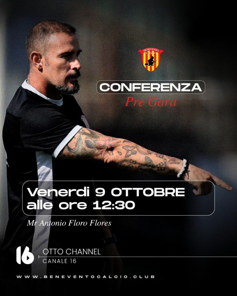 serie-bkt-2026-2027-benevento-cesena-conferenza-pre-gara-di-mister-floro-flores