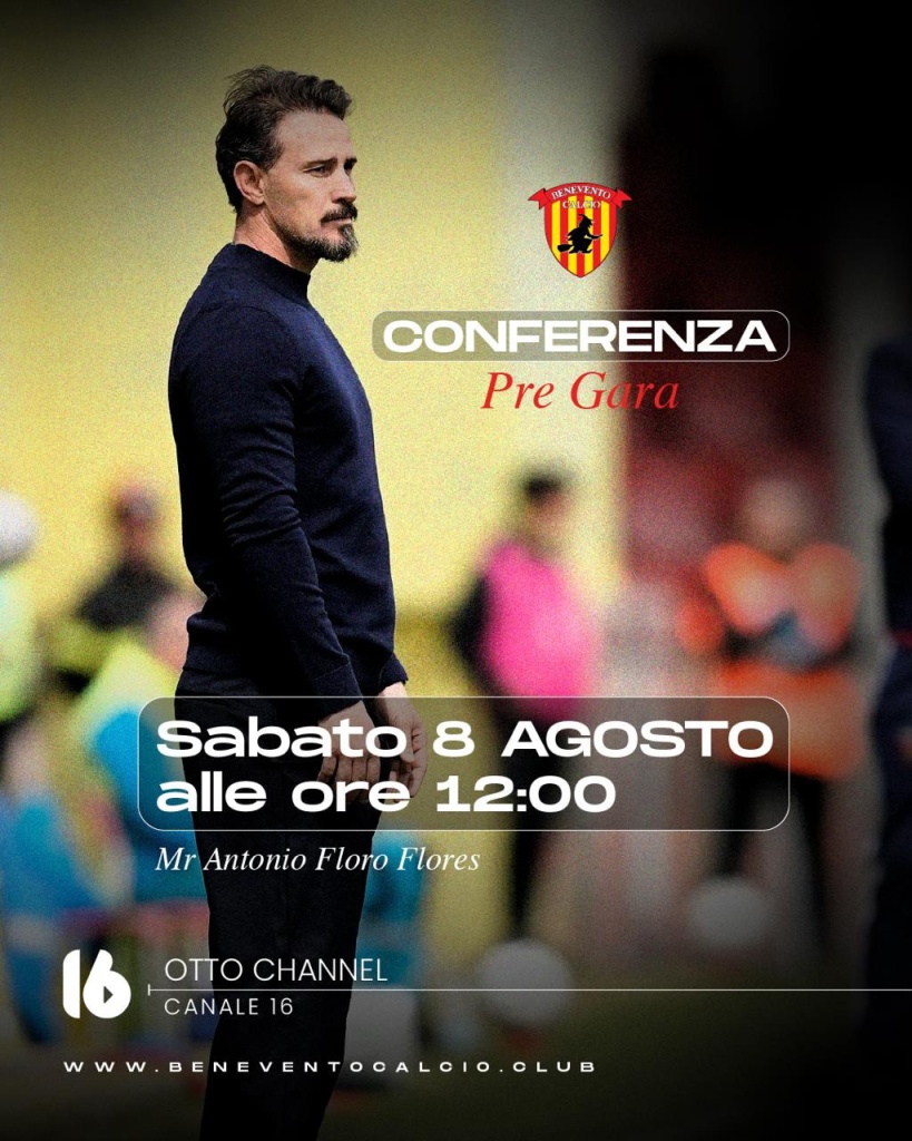 coppa-italia-frecciarossa-benevento-ravenna-conferenza-pre-gara-di-mister-floro-flores