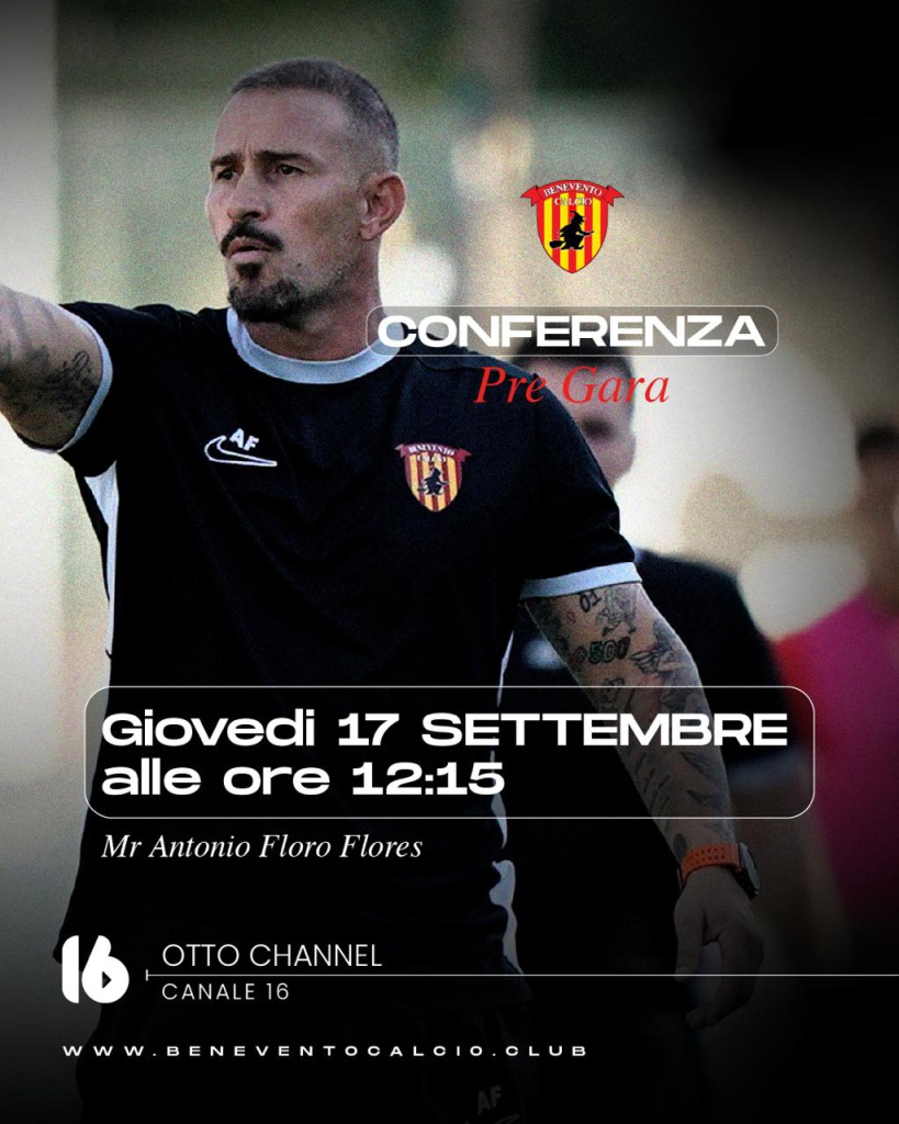 serie-bkt-2026-2027-carrarese-benevento-conferenza-pre-gara-di-mister-floro-flores