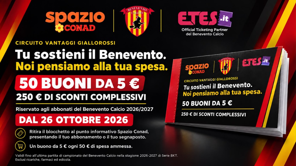 benevento-calcio-e-spazio-conad-insieme-per-gli-abbonati-dal-26-ottobre-250-euro-di-sconti-sulla-spesa